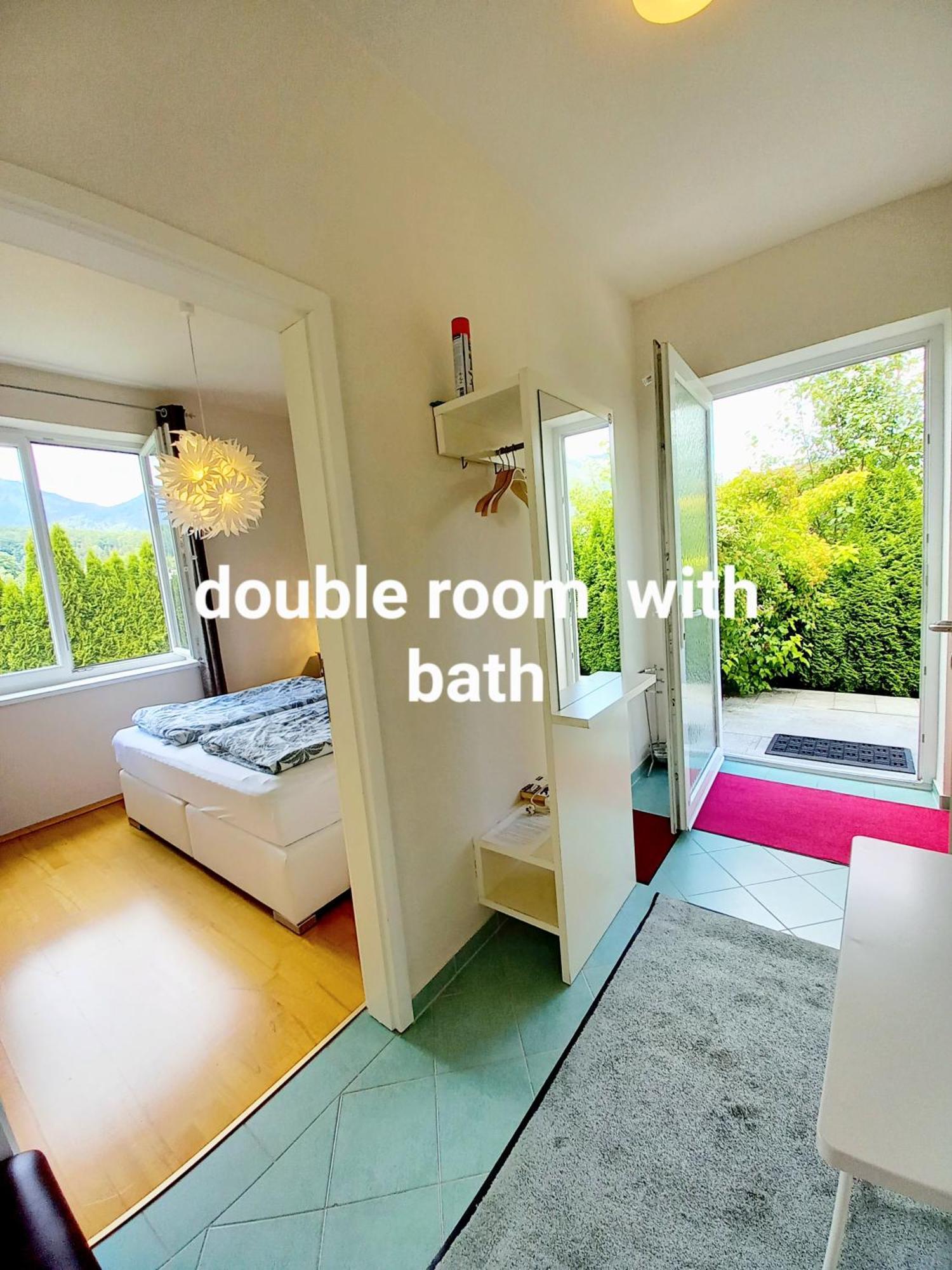 Flores, Ferienhaus Oder Doppelzimmer, Im Gruenen, 5 Gehminuten Ins Zentrum, Parkplatz, Zero Emissions Бад-Ишль Экстерьер фото